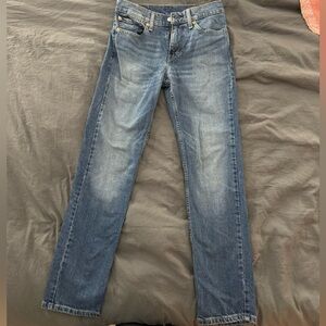 Levi's Women's Straight Leg Jeans in Classic Blue